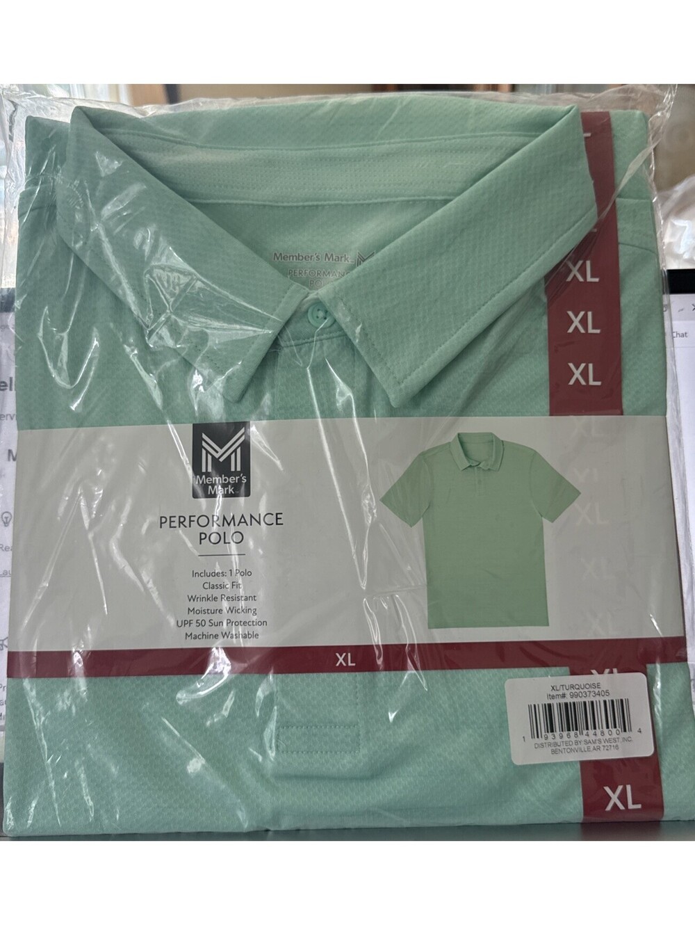 Member's Mark Men's Moisture Wicking Performance Polo, ALPSAM241080B